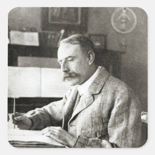 Sticker Carré Sir Edward Elgar (Devant)