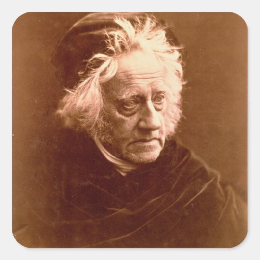 Sticker Carré Sir John Frederick William Herschel (Devant)