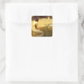 Sticker Carré Sirène et enfant (Sac)