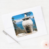 Sticker Carré Site de culte bouddhiste (Enveloppe)