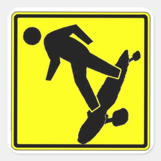Sticker Carré Sk8r Xing (Devant)