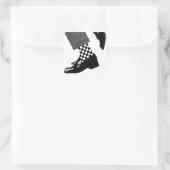 Sticker Carré Ska Feet pour votre Scooter (Sac)