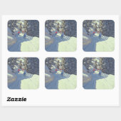 Sticker Carré Ski Trail Lofer 2004 (Feuille)