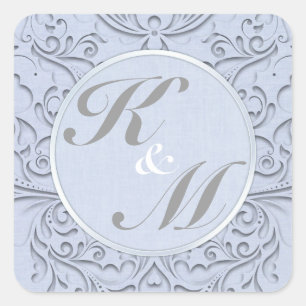 Sticker Carré Sky Blu HeartyChic