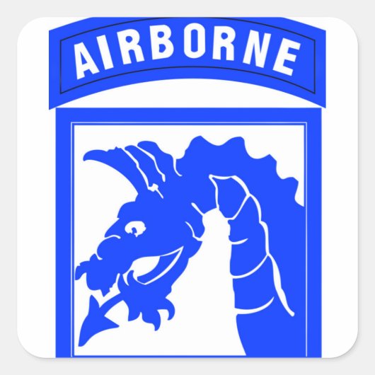 Sticker Carré Sky Dragon (Devant)