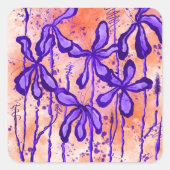 Sticker Carré Sky Tropical (Devant)