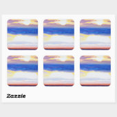 Sticker Carré Skyscape (Feuille)