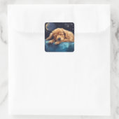 Sticker Carré Sleeping Dog (Sac)