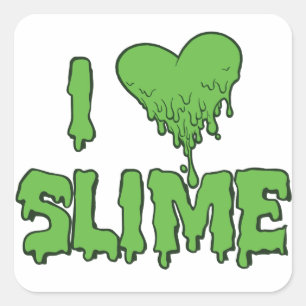 Sticker Carré Slime