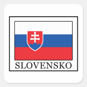 Sticker Carré Slovène