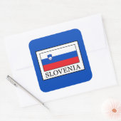 Sticker Carré Slovénie (Enveloppe)