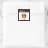 Sticker Carré Smart Cookie Enseignant Merci Appréciation Cadeau (Sac)