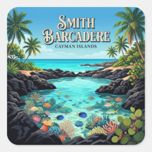Sticker Carré Smith Barcadere George Town Îles Caïmans