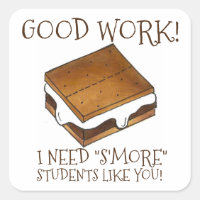 S'more Étudiants Professeur Récompense Campfire Sm