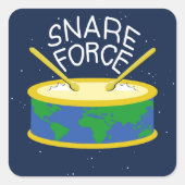 Sticker Carré Snare Force (Devant)