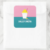 STICKER CARRÉ SNOBALL (Sac)