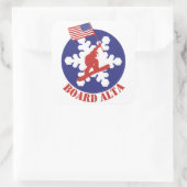 Sticker Carré Snowboard Alta (Sac)