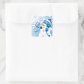 Sticker Carré Snowman (Sac)