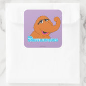 Sticker Carré Snuffleupagus détendu (Sac)