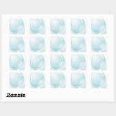 Sticker Carré Soap bubbles (Feuille)