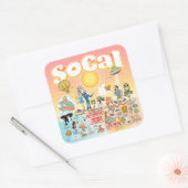 Sticker Carré SoCal (Enveloppe)