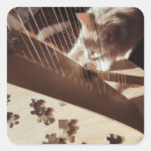 Sticker Carré Soft Curiosity (Devant)