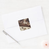 Sticker Carré Soft Curiosity (Enveloppe)