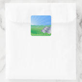 Sticker Carré solaire pour énergie renouvelable (Sac)