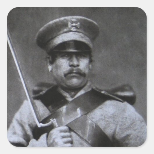 Sticker Carré Soldat russe (Devant)