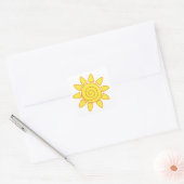 Sticker Carré soleil (Enveloppe)