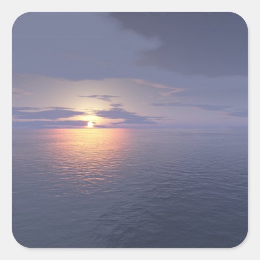 Sticker Carré Soleil (Devant)