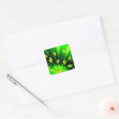 Sticker Carré Soleil levant ! (Enveloppe)