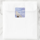 Sticker Carré Solstice d'hiver (Sac)