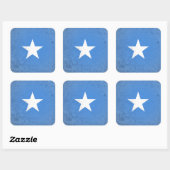 Sticker Carré Somalie (Feuille)