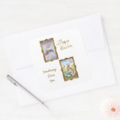 Sticker Carré Somebunny Loves You Photo Frame Easter (Enveloppe)