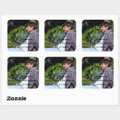 Sticker Carré sommeil doux (Feuille)