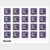 Sticker Carré "Sorcière féministe" (Feuille)