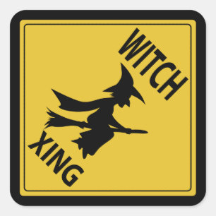 Sticker Carré Sorcière Xing