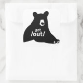 Sticker Carré Sortez (Sac)