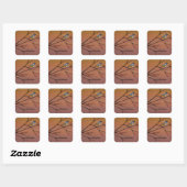 Sticker Carré Sortie sur un membre (Feuille)