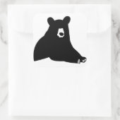 Sticker Carré Sortir Silhouette (Sac)