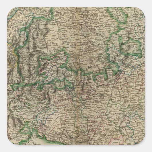 Sticker Carré Souabe 2 (Devant)