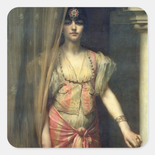 Sticker Carré Soudja Sari (Devant)