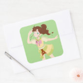 Sticker Carré Soufflé Jupiter (Enveloppe)