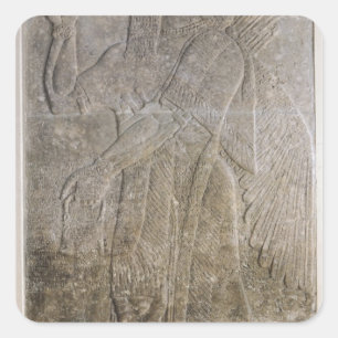 Sticker Carré Soulagement représentant un génie ailé