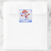 Sticker Carré Soupe Snowman (Sac)