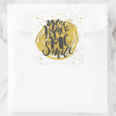 Sticker Carré Sourire (Sac)