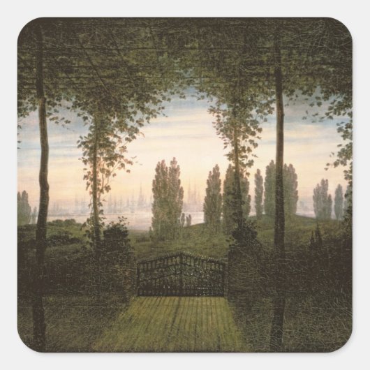 Sticker Carré Souvenir de Johann Bremen (Devant)