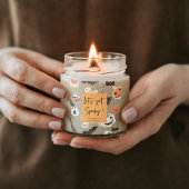 Sticker Carré Soyons Éffrayants | Parti Halloween |