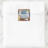 Sticker Carré Spa à vie (Sac)